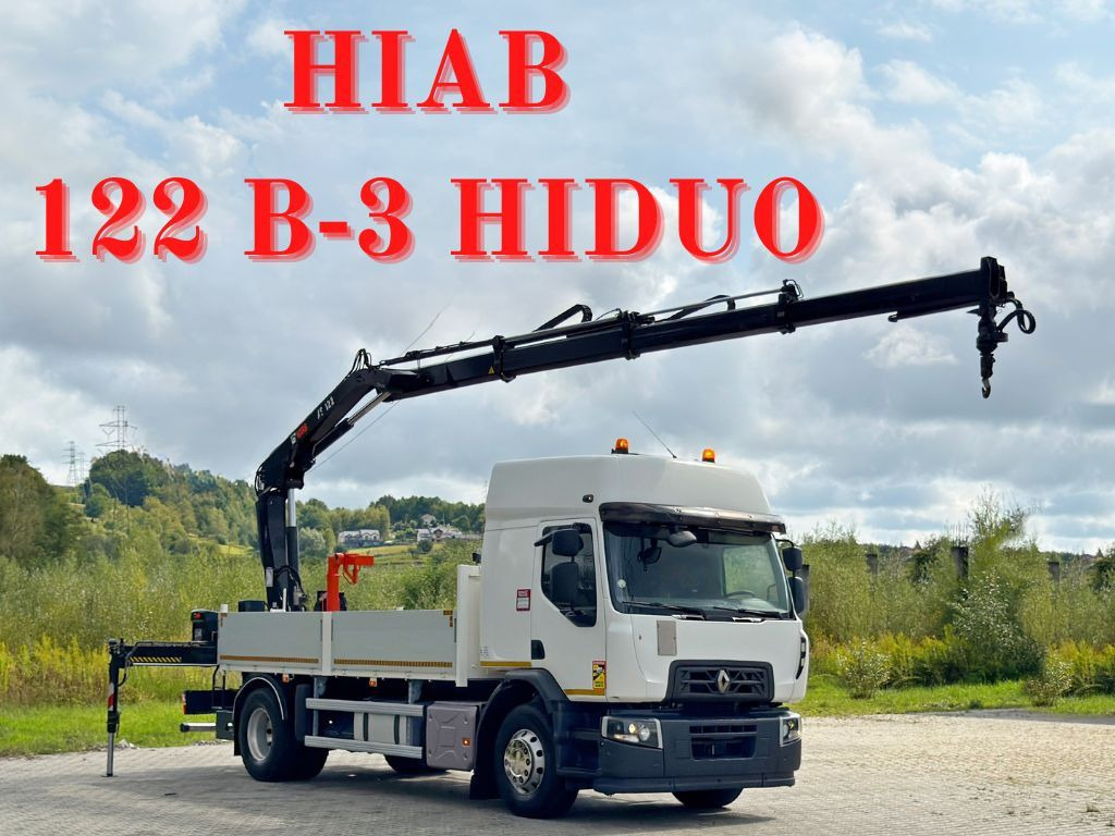 Renault C 430 * HIAB 122 B - 3 HIDUO + FUNK * TOP - Kamion sa dizalicom: slika 1 Renault C 430 * HIAB 122 B - 3 HIDUO + FUNK * TOP - Kamion sa dizalicom: slika 1