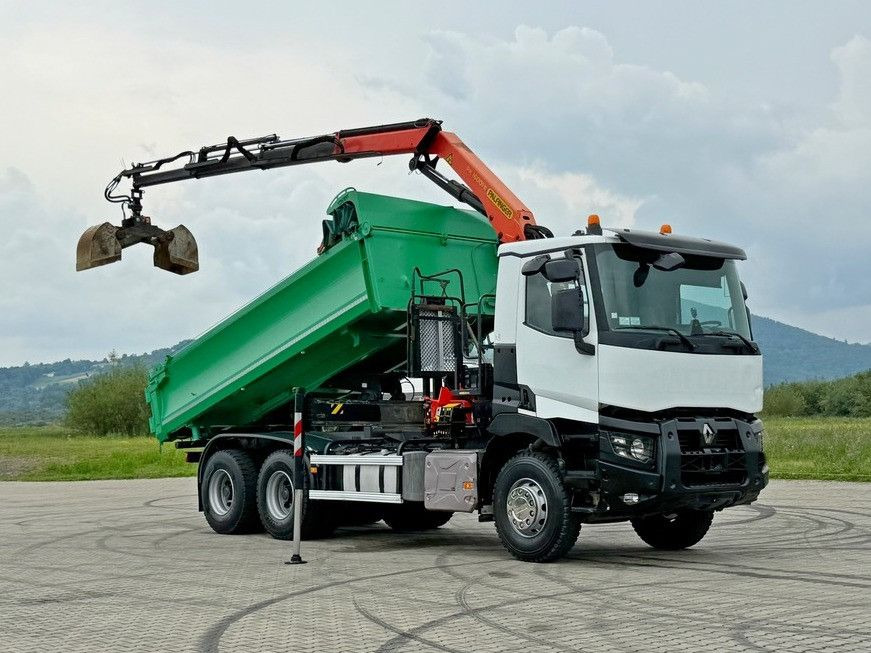 Renault C 430 *KIPPER 5,10 m + PK 16001 - K B* 6x4 - Kamion sa dizalicom: slika 2 Renault C 430 *KIPPER 5,10 m + PK 16001 - K B* 6x4 - Kamion sa dizalicom: slika 2