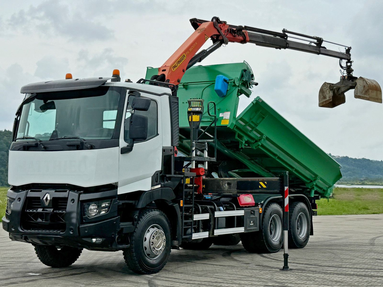 Renault C 430 *KIPPER 5,10 m + PK 16001 - K B* 6x4 - Kamion sa dizalicom: slika 3 Renault C 430 *KIPPER 5,10 m + PK 16001 - K B* 6x4 - Kamion sa dizalicom: slika 3