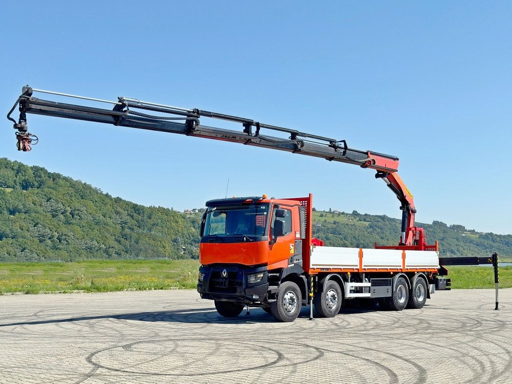 Renault C 430 * PRITSCHE 7,80m*PK 26002 - EH E/FUNK *8x4 - Kamion sa dizalicom: slika 2 Renault C 430 * PRITSCHE 7,80m*PK 26002 - EH E/FUNK *8x4 - Kamion sa dizalicom: slika 2