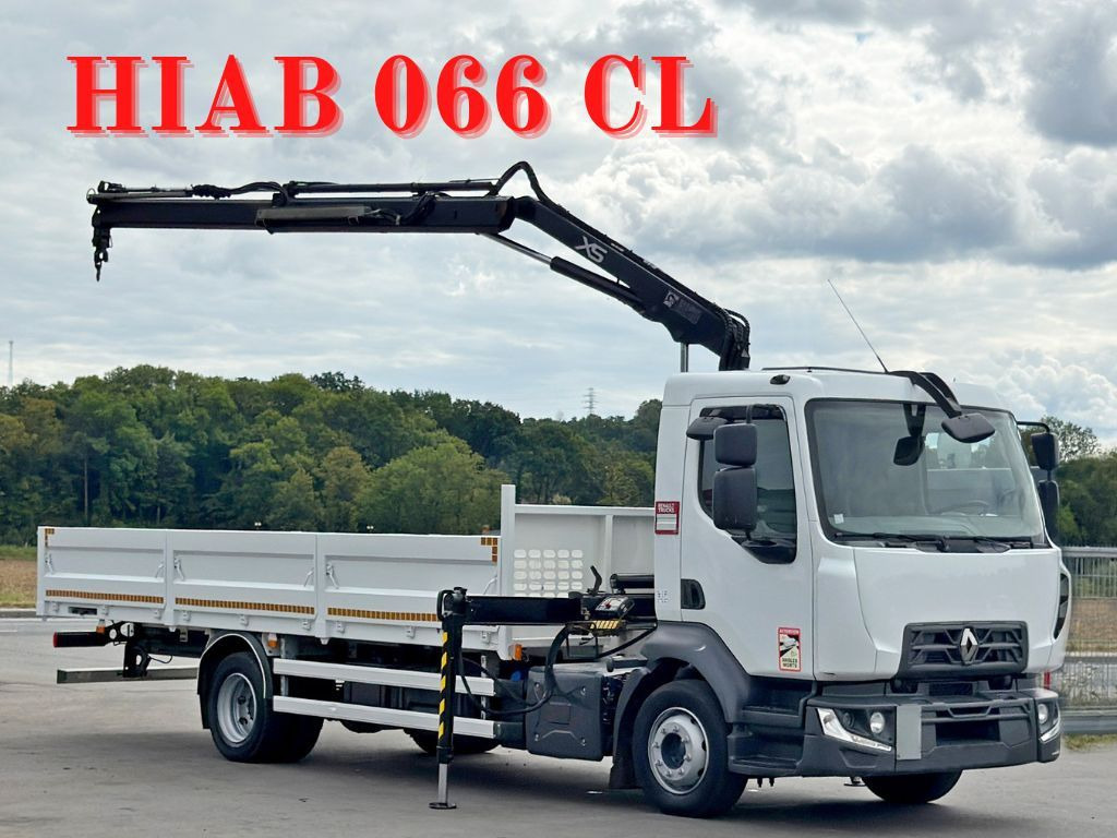 Renault D12.210 * HIAB 066 CL * TOPZUSTAND - Kamion sa dizalicom: slika 1 Renault D12.210 * HIAB 066 CL * TOPZUSTAND - Kamion sa dizalicom: slika 1
