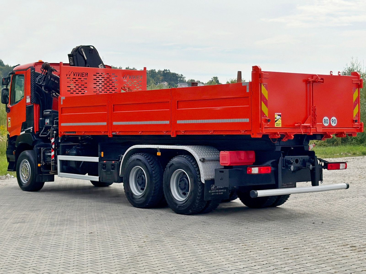 Kamion sa dizalicom Renault K 380 * HIAB 144 BS - 3 HIDUO + FUNK * 6x4 * TOP: slika 6 Kamion sa dizalicom Renault K 380 * HIAB 144 BS - 3 HIDUO + FUNK * 6x4 * TOP: slika 6