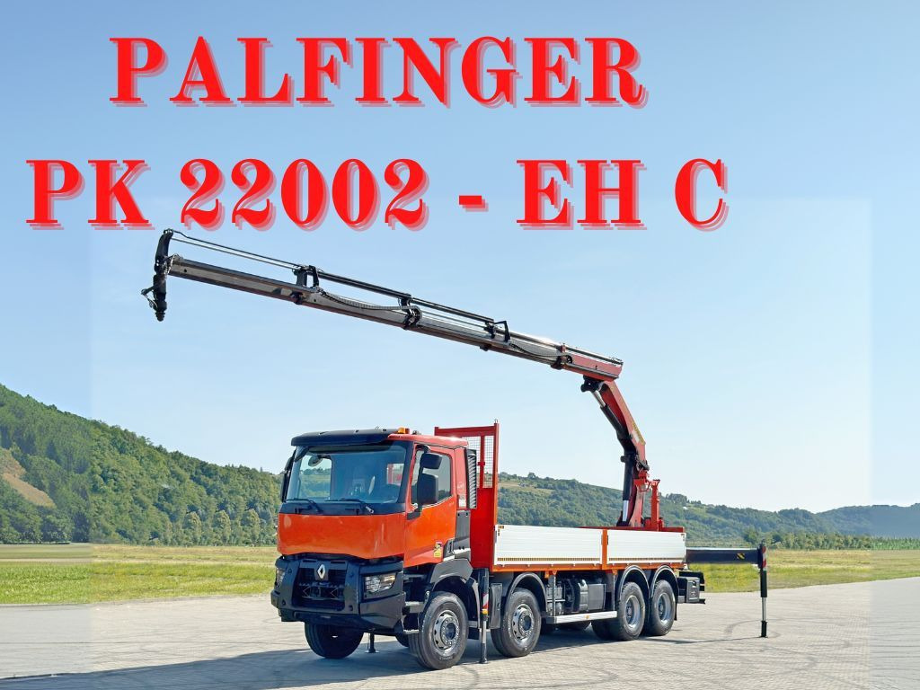 Renault K 430 * PK 22002 - EH C+ FUNK * 8x4 - Kamion sa dizalicom: slika 1 Renault K 430 * PK 22002 - EH C+ FUNK * 8x4 - Kamion sa dizalicom: slika 1