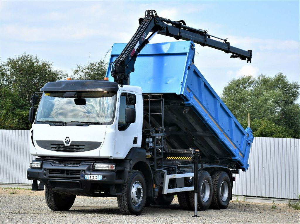 Renault KERAX 370 DXI* HIAB 122B-3 HIDUO/FUNK * 6x4 - Istovarivač, Kamion sa dizalicom: slika 1 Renault KERAX 370 DXI* HIAB 122B-3 HIDUO/FUNK * 6x4 - Istovarivač, Kamion sa dizalicom: slika 1
