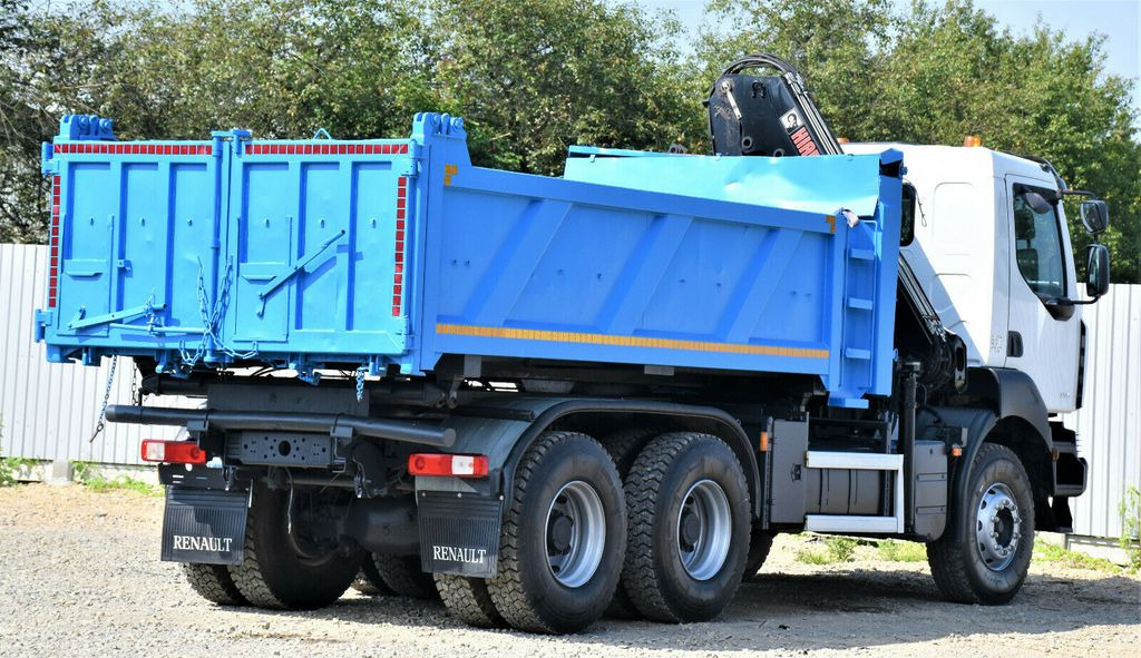 Kamion sa dizalicom, Istovarivač Renault KERAX 370 DXI* HIAB 122B-3 HIDUO/FUNK * 6x4: slika 7