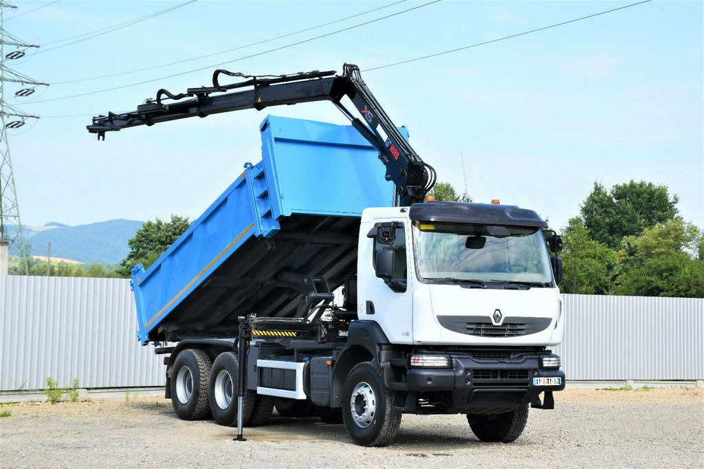 Renault KERAX 370 DXI* HIAB 122B-3 HIDUO/FUNK * 6x4 - Istovarivač, Kamion sa dizalicom: slika 2 Renault KERAX 370 DXI* HIAB 122B-3 HIDUO/FUNK * 6x4 - Istovarivač, Kamion sa dizalicom: slika 2