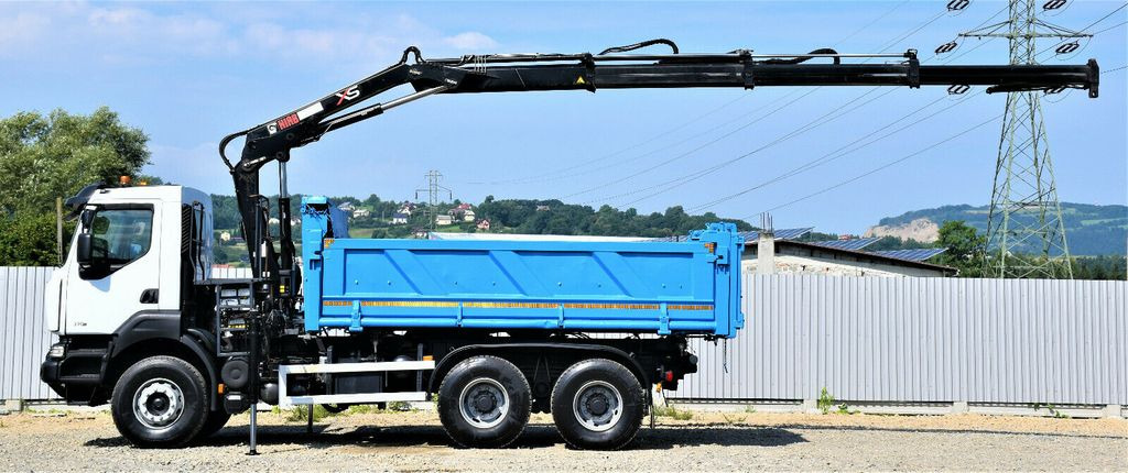 Kamion sa dizalicom, Istovarivač Renault KERAX 370 DXI* HIAB 122B-3 HIDUO/FUNK * 6x4: slika 6