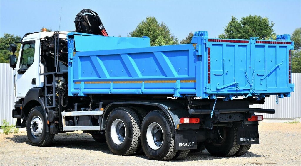 Kamion sa dizalicom, Istovarivač Renault KERAX 370 DXI* HIAB 122B-3 HIDUO/FUNK * 6x4: slika 8