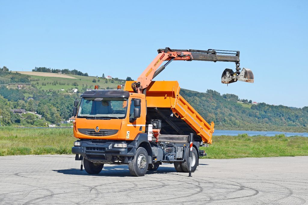 Renault KERAX 370 DXI* KIPPER 3,70m *PK 15500 + FUNK*TOP - Istovarivač, Kamion sa dizalicom: slika 2 Renault KERAX 370 DXI* KIPPER 3,70m *PK 15500 + FUNK*TOP - Istovarivač, Kamion sa dizalicom: slika 2