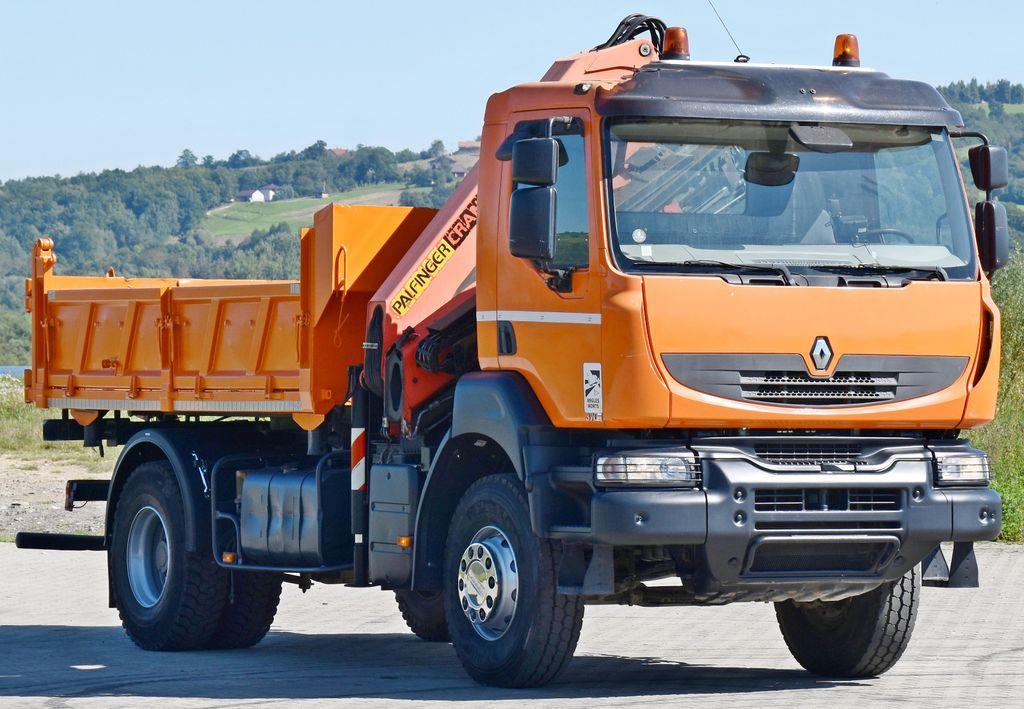Renault KERAX 370 DXI* KIPPER 3,70m *PK 15500 + FUNK*TOP - Istovarivač, Kamion sa dizalicom: slika 4 Renault KERAX 370 DXI* KIPPER 3,70m *PK 15500 + FUNK*TOP - Istovarivač, Kamion sa dizalicom: slika 4