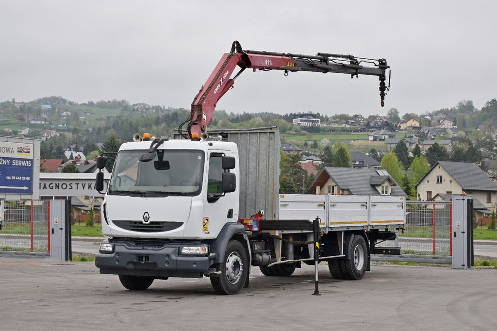Renault MIDLUM 220 DXI *PRITSCHE 7,35m * KRAN + FUNK Renault MIDLUM 220 DXI *PRITSCHE 7,35m * KRAN + FUNK - Kamion sa dizalicom, Kamion sa tovarnim sandukom: slika 2 Renault MIDLUM 220 DXI *PRITSCHE 7,35m * KRAN + FUNK Renault MIDLUM 220 DXI *PRITSCHE 7,35m * KRAN + FUNK - Kamion sa dizalicom, Kamion sa tovarnim sandukom: slika 2