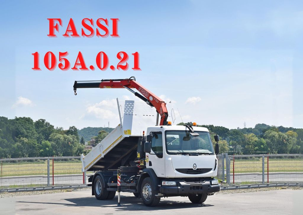 Renault MIDLUM 300 DXI * FASSI F105A.0.21 + PILOT* TOP Renault MIDLUM 300 DXI * FASSI F105A.0.21 + PILOT* TOP - Kamion sa dizalicom, Istovarivač: slika 1 Renault MIDLUM 300 DXI * FASSI F105A.0.21 + PILOT* TOP Renault MIDLUM 300 DXI * FASSI F105A.0.21 + PILOT* TOP - Kamion sa dizalicom, Istovarivač: slika 1