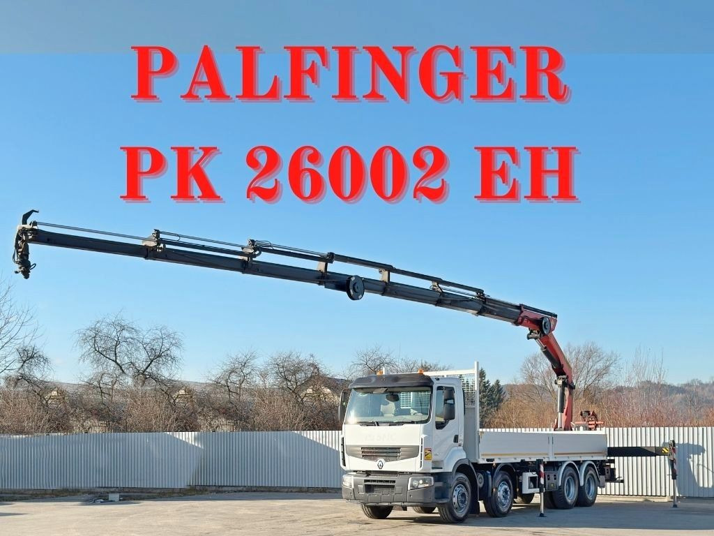 Renault Premium 430 DXI * PRITSCHE 7,40m *PK 26002 EH - Kamion sa dizalicom: slika 1 Renault Premium 430 DXI * PRITSCHE 7,40m *PK 26002 EH - Kamion sa dizalicom: slika 1