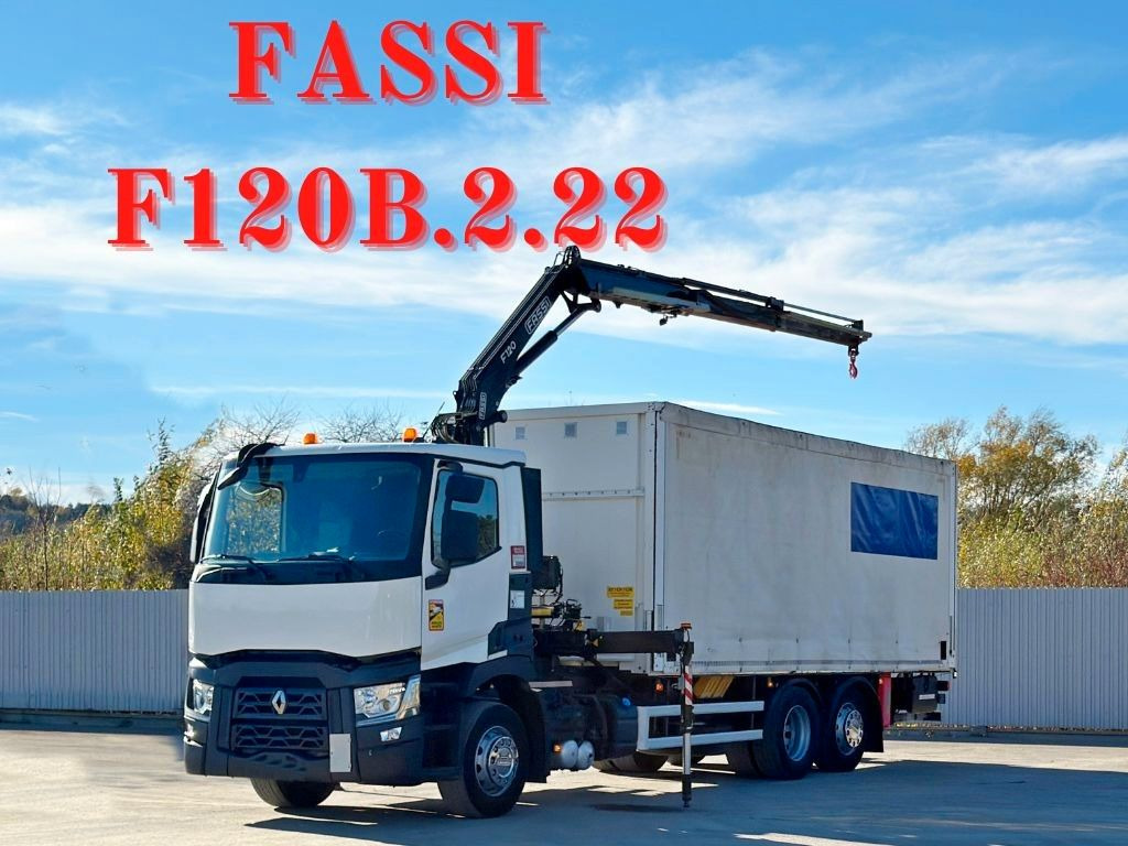 Renault T380 * FASSI F120B.2.22 / 6x2* TOP - Kamion sa dizalicom: slika 1 Renault T380 * FASSI F120B.2.22 / 6x2* TOP - Kamion sa dizalicom: slika 1