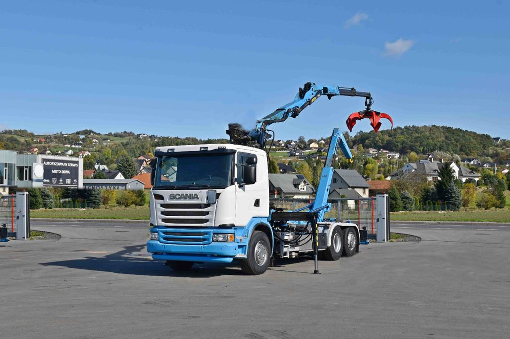 Scania G 440 * Abrollkipper * EPSILON M120Z95TR* TOP - Kamion sa hidrauličnom kukom: slika 2 Scania G 440 * Abrollkipper * EPSILON M120Z95TR* TOP - Kamion sa hidrauličnom kukom: slika 2