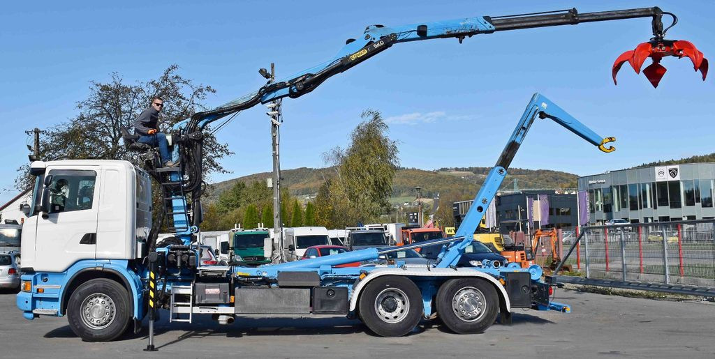 Scania G 440 * Abrollkipper * EPSILON M120Z95TR* TOP - Kamion sa hidrauličnom kukom: slika 5 Scania G 440 * Abrollkipper * EPSILON M120Z95TR* TOP - Kamion sa hidrauličnom kukom: slika 5