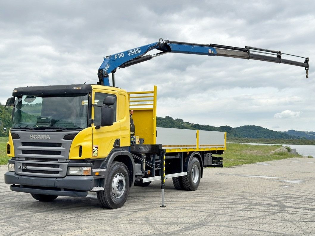 Scania P 270 * FASSI F110A.23 + FUNK * TOPZUSTAND - Kamion sa dizalicom: slika 2 Scania P 270 * FASSI F110A.23 + FUNK * TOPZUSTAND - Kamion sa dizalicom: slika 2
