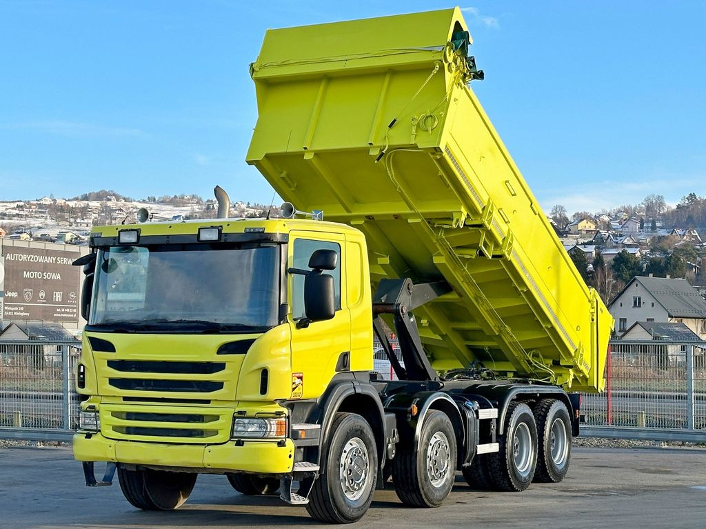 Scania P 400 Kipper 5,90 m + BORDMATIC * 8x4 * TOP ! Scania P 400 Kipper 5,90 m + BORDMATIC * 8x4 * TOP ! - Istovarivač, Kamion sa dizalicom: slika 5 Scania P 400 Kipper 5,90 m + BORDMATIC * 8x4 * TOP ! Scania P 400 Kipper 5,90 m + BORDMATIC * 8x4 * TOP ! - Istovarivač, Kamion sa dizalicom: slika 5