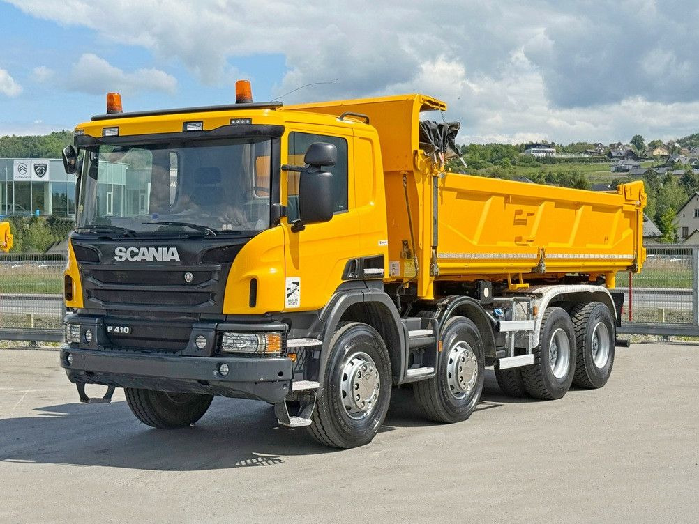 Scania P 410 Kipper 6,00m * 8x4 * TOPZUSTAND ! Scania P 410 Kipper 6,00m * 8x4 * TOPZUSTAND ! - Istovarivač: slika 1 Scania P 410 Kipper 6,00m * 8x4 * TOPZUSTAND ! Scania P 410 Kipper 6,00m * 8x4 * TOPZUSTAND ! - Istovarivač: slika 1