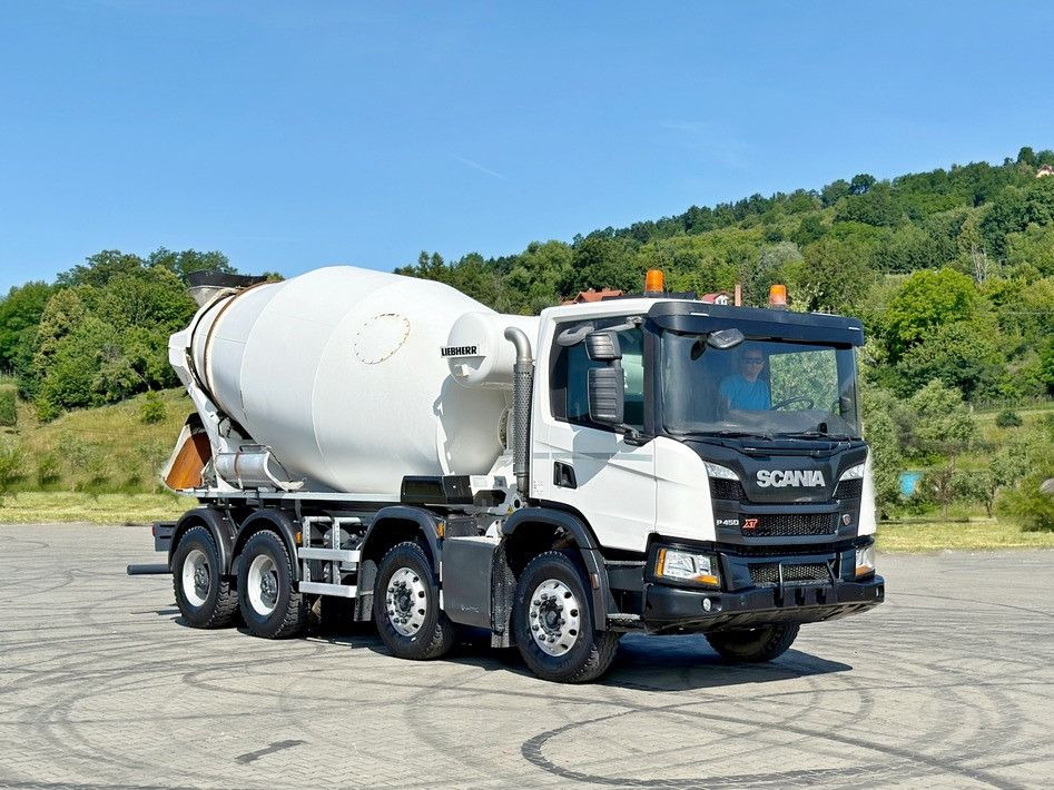 Scania P 450 * Betonmischer * 8x4 * TOPZUSTAND - Mikser za beton: slika 2 Scania P 450 * Betonmischer * 8x4 * TOPZUSTAND - Mikser za beton: slika 2