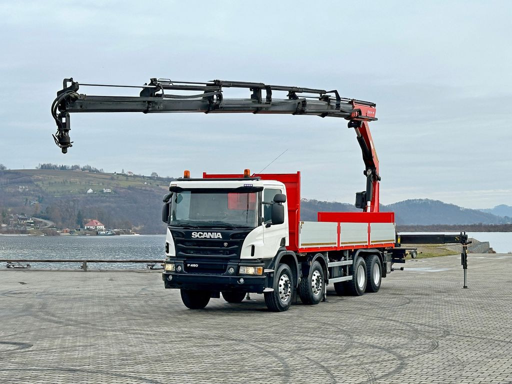 Scania P 450 * PK 27002 - SH + FUNK * 8x4 * TOPZUSTAND - Kamion sa dizalicom, Kamion sa tovarnim sandukom: slika 2 Scania P 450 * PK 27002 - SH + FUNK * 8x4 * TOPZUSTAND - Kamion sa dizalicom, Kamion sa tovarnim sandukom: slika 2