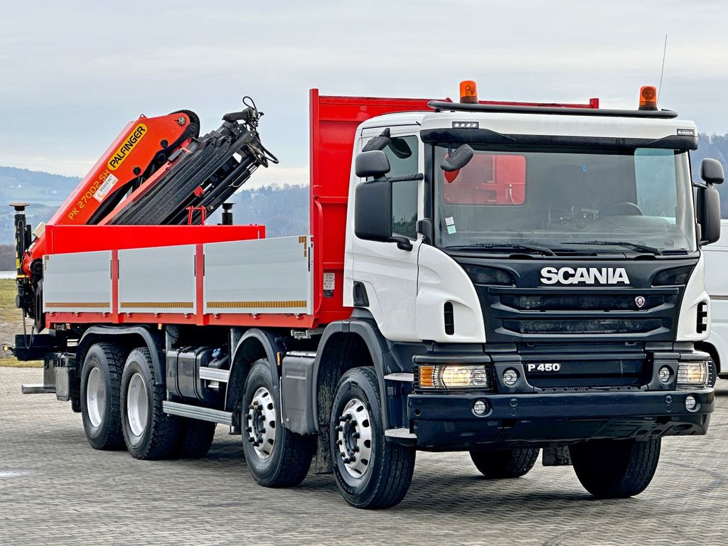 Scania P 450 * PK 27002 - SH + FUNK * 8x4 * TOPZUSTAND - Kamion sa dizalicom, Kamion sa tovarnim sandukom: slika 3 Scania P 450 * PK 27002 - SH + FUNK * 8x4 * TOPZUSTAND - Kamion sa dizalicom, Kamion sa tovarnim sandukom: slika 3