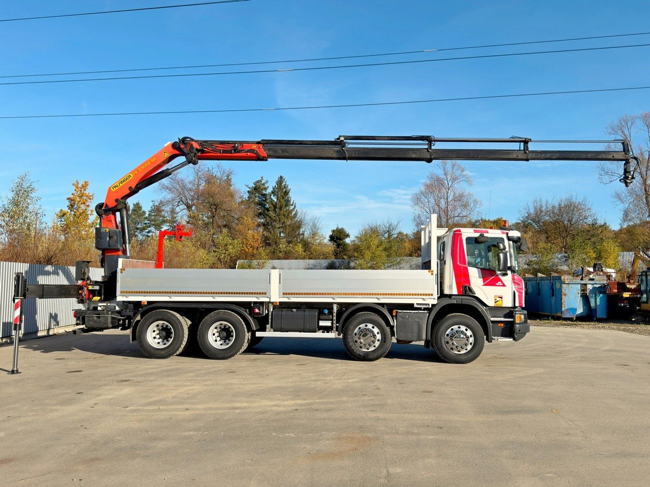 Scania P 450* PRITSCHE 6,90m * PK 23002- SH C FUNK *8x4 - Kamion sa dizalicom: slika 5 Scania P 450* PRITSCHE 6,90m * PK 23002- SH C FUNK *8x4 - Kamion sa dizalicom: slika 5