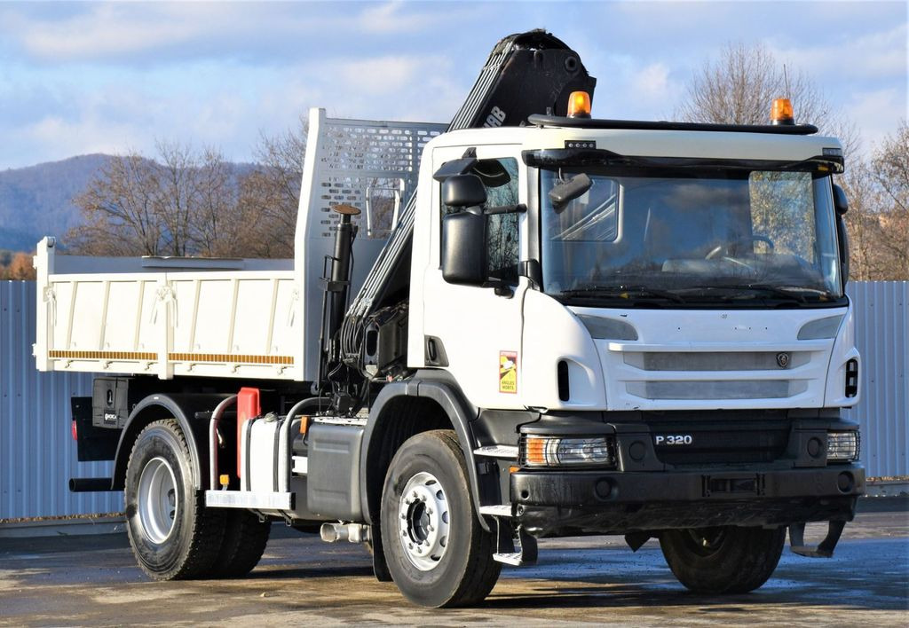 Scania P320 Kipper 3,90m *BORDMATIC*HIAB 122B-2DUO* TOP - Istovarivač, Kamion sa dizalicom: slika 4 Scania P320 Kipper 3,90m *BORDMATIC*HIAB 122B-2DUO* TOP - Istovarivač, Kamion sa dizalicom: slika 4