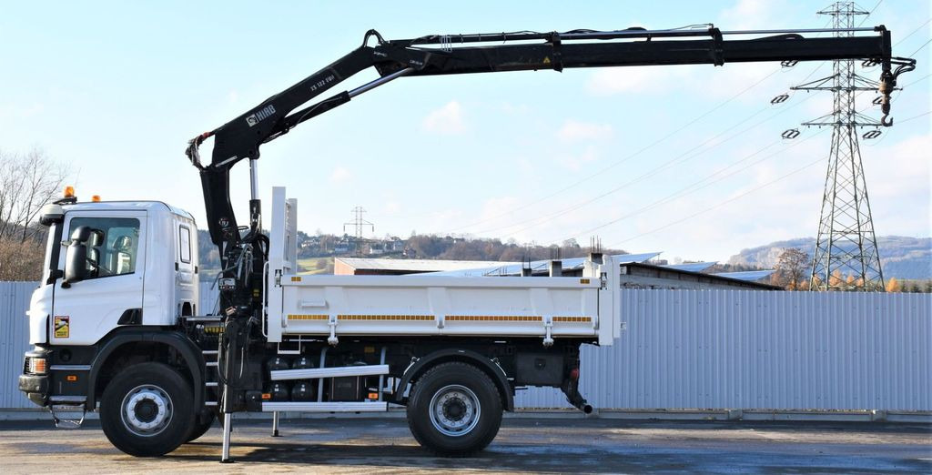 Scania P320 Kipper 3,90m *BORDMATIC*HIAB 122B-2DUO* TOP - Kamion sa dizalicom, Istovarivač: slika 5 Scania P320 Kipper 3,90m *BORDMATIC*HIAB 122B-2DUO* TOP - Kamion sa dizalicom, Istovarivač: slika 5