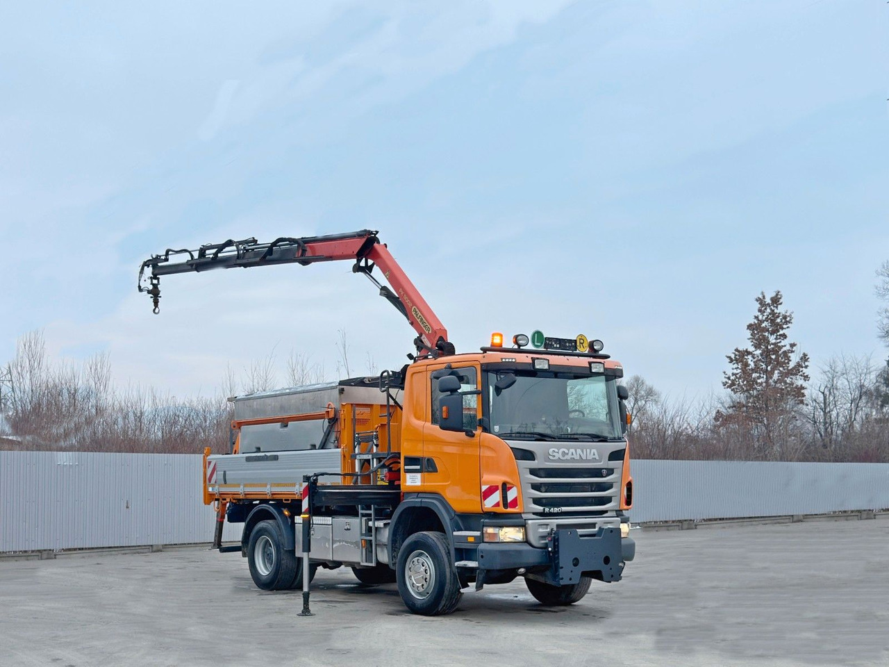 Scania R 420 * PK 11002/FUNK * sandblaste - Istovarivač, Kamion sa dizalicom: slika 3 Scania R 420 * PK 11002/FUNK * sandblaste - Istovarivač, Kamion sa dizalicom: slika 3