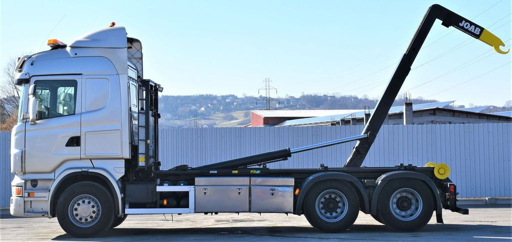 Scania R 480 Abrollkipper * 6x4 * Top Zustand ! Scania R 480 Abrollkipper * 6x4 * Top Zustand ! - Kamion sa hidrauličnom kukom: slika 5 Scania R 480 Abrollkipper * 6x4 * Top Zustand ! Scania R 480 Abrollkipper * 6x4 * Top Zustand ! - Kamion sa hidrauličnom kukom: slika 5