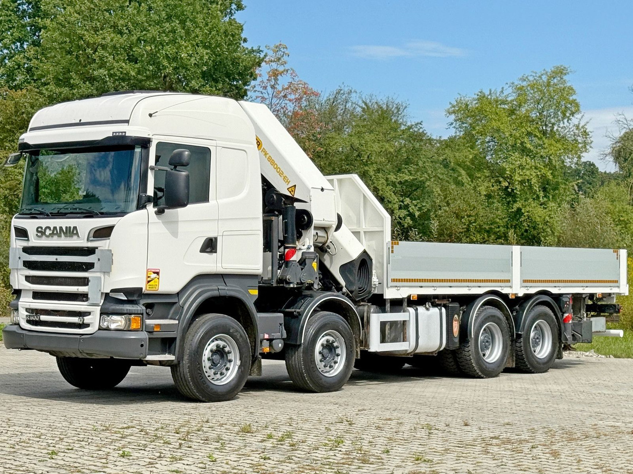Scania R 500 * PK 88002 - EH G + FUNK * 8x4 *TOPZUSTAND - Kamion sa dizalicom: slika 4 Scania R 500 * PK 88002 - EH G + FUNK * 8x4 *TOPZUSTAND - Kamion sa dizalicom: slika 4