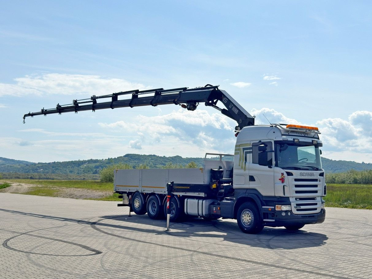 Scania R480 PRITSCHE 6,85m *HIAB 377 E-8 HIPRO/FUNK*8x4 - Kamion sa dizalicom: slika 2 Scania R480 PRITSCHE 6,85m *HIAB 377 E-8 HIPRO/FUNK*8x4 - Kamion sa dizalicom: slika 2