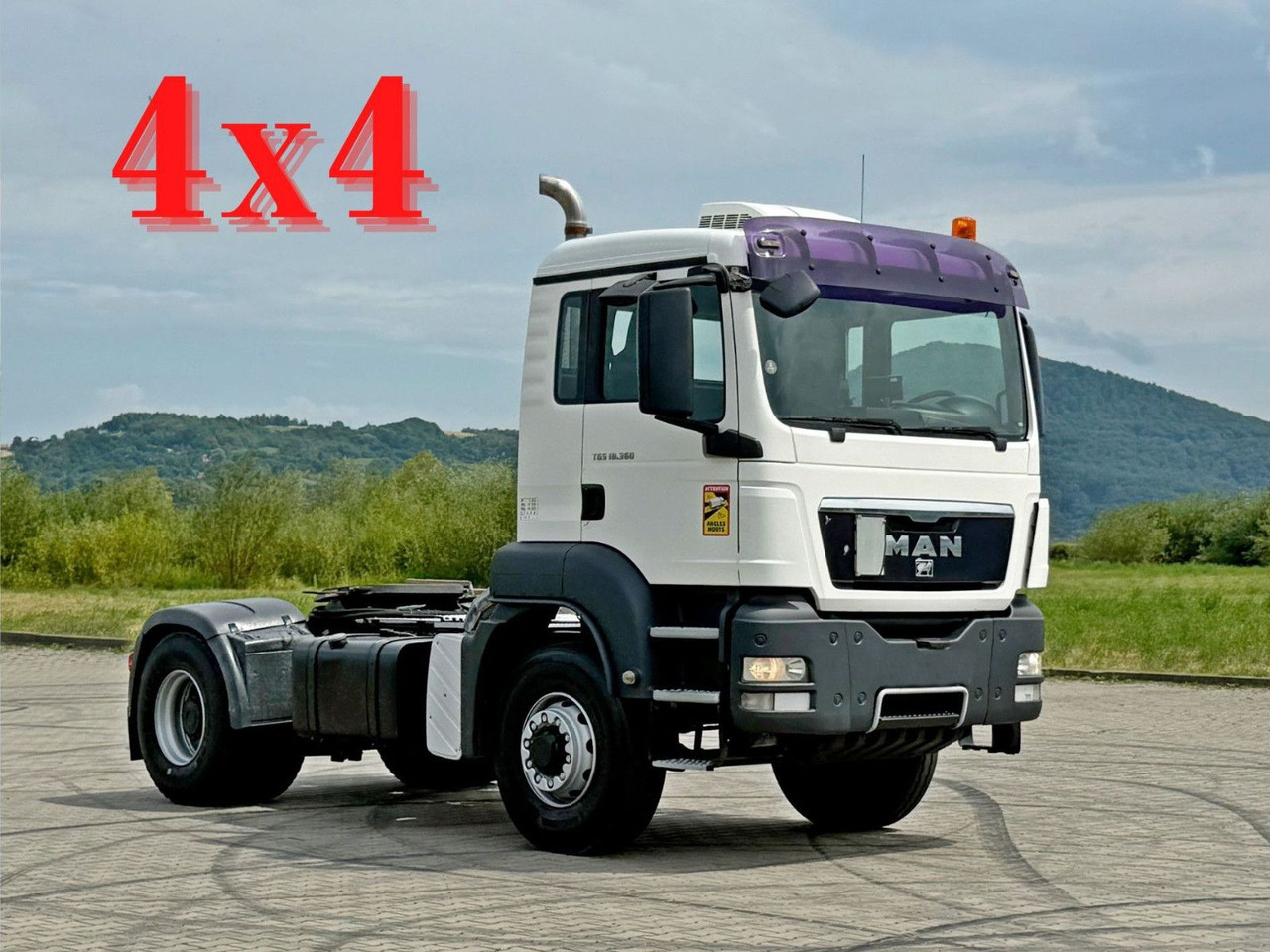 MAN TGS 18.360 * Sattelzugmaschine * 4x4 * TOP - Tegljač: slika 1 MAN TGS 18.360 * Sattelzugmaschine * 4x4 * TOP - Tegljač: slika 1