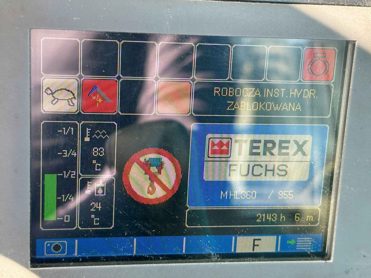 Bager točkaš Terex FUCHS MHL 360 * Umschlagbagger * TOP: slika 11