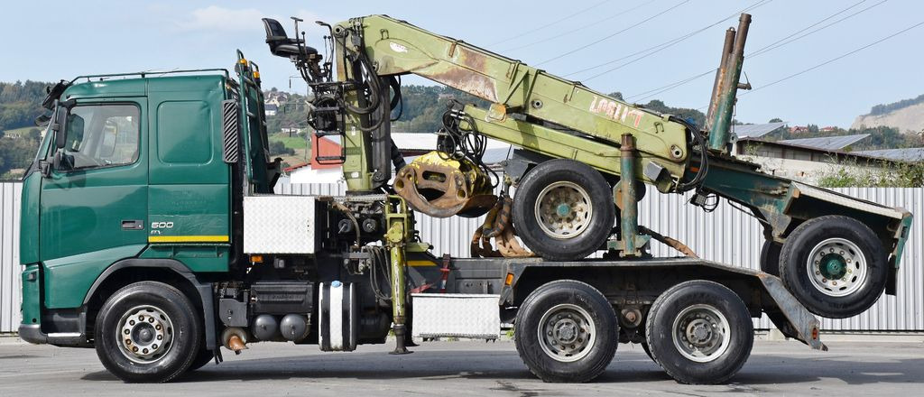 Volvo FH 500 * LOGLIFT F251 S80A + Anhänger /6x4 - Šticar, Kamion sa dizalicom: slika 3 Volvo FH 500 * LOGLIFT F251 S80A + Anhänger /6x4 - Šticar, Kamion sa dizalicom: slika 3