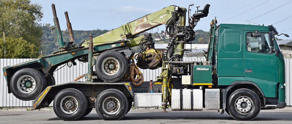 Volvo FH 500 * LOGLIFT F251 S80A + Anhänger /6x4 Volvo FH 500 * LOGLIFT F251 S80A + Anhänger /6x4 - Šticar, Kamion sa dizalicom: slika 4 Volvo FH 500 * LOGLIFT F251 S80A + Anhänger /6x4 Volvo FH 500 * LOGLIFT F251 S80A + Anhänger /6x4 - Šticar, Kamion sa dizalicom: slika 4