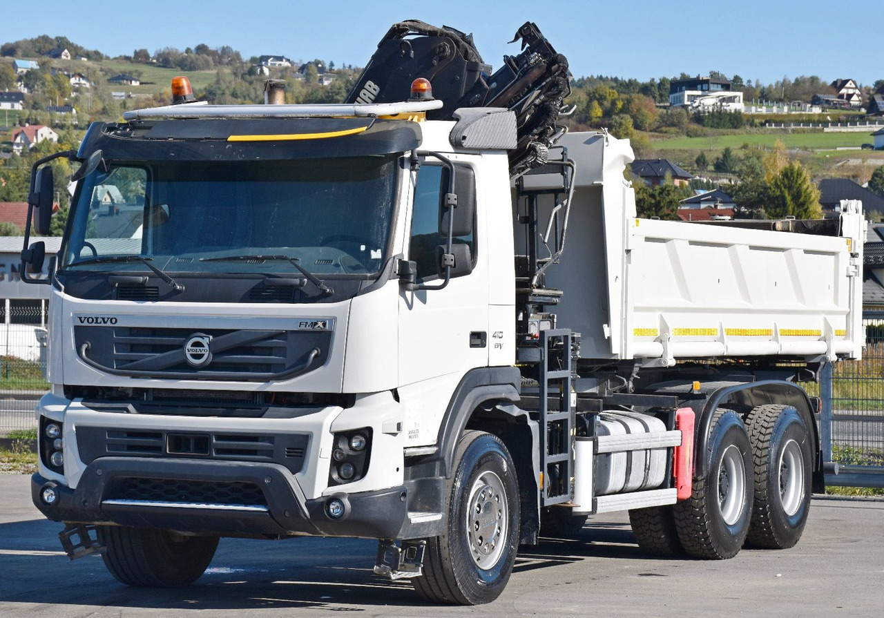 Volvo FMX 410 Kipper 5,20m*HIAB 122 D-4 HIDUO/FUNK*6x4 - Kamion sa dizalicom: slika 5 Volvo FMX 410 Kipper 5,20m*HIAB 122 D-4 HIDUO/FUNK*6x4 - Kamion sa dizalicom: slika 5