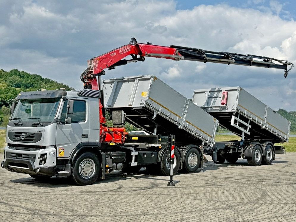 Volvo FMX 420* FASSI F275.2.25 + FUNK + Anhänger / TOP - Kamion sa dizalicom: slika 2 Volvo FMX 420* FASSI F275.2.25 + FUNK + Anhänger / TOP - Kamion sa dizalicom: slika 2