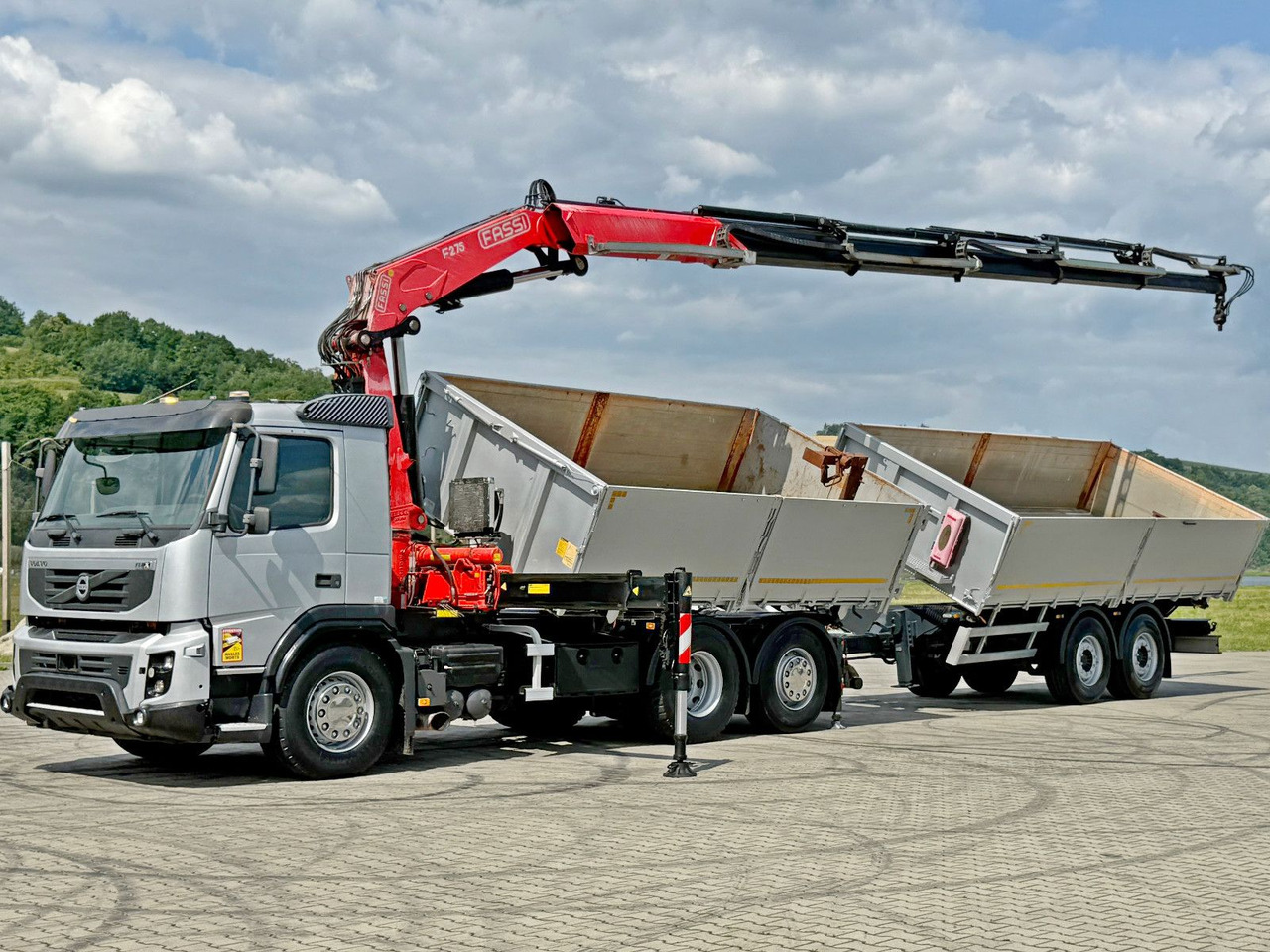 Volvo FMX 420* FASSI F275.2.25 + FUNK + Anhänger / TOP - Kamion sa dizalicom: slika 3 Volvo FMX 420* FASSI F275.2.25 + FUNK + Anhänger / TOP - Kamion sa dizalicom: slika 3