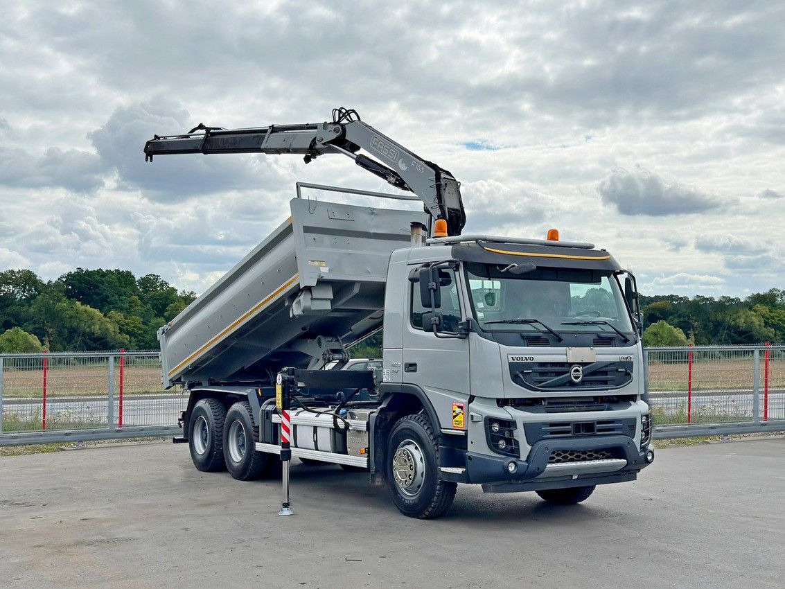 Volvo FMX 420 Kipper 5,10m *FASSI F155A.0.22+FUNK/6x4 - Kamion sa dizalicom: slika 2 Volvo FMX 420 Kipper 5,10m *FASSI F155A.0.22+FUNK/6x4 - Kamion sa dizalicom: slika 2