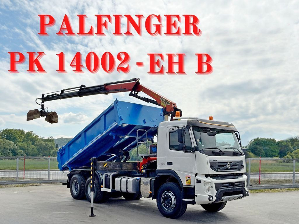 Volvo FMX 450 Kipper 5,15m * PK 14002-EH B * 6x4 * TOP - Istovarivač: slika 1 Volvo FMX 450 Kipper 5,15m * PK 14002-EH B * 6x4 * TOP - Istovarivač: slika 1