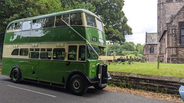 1949 Guy Arab back loader, half cab double decker - Autobus na sprat: slika 1 1949 Guy Arab back loader, half cab double decker - Autobus na sprat: slika 1