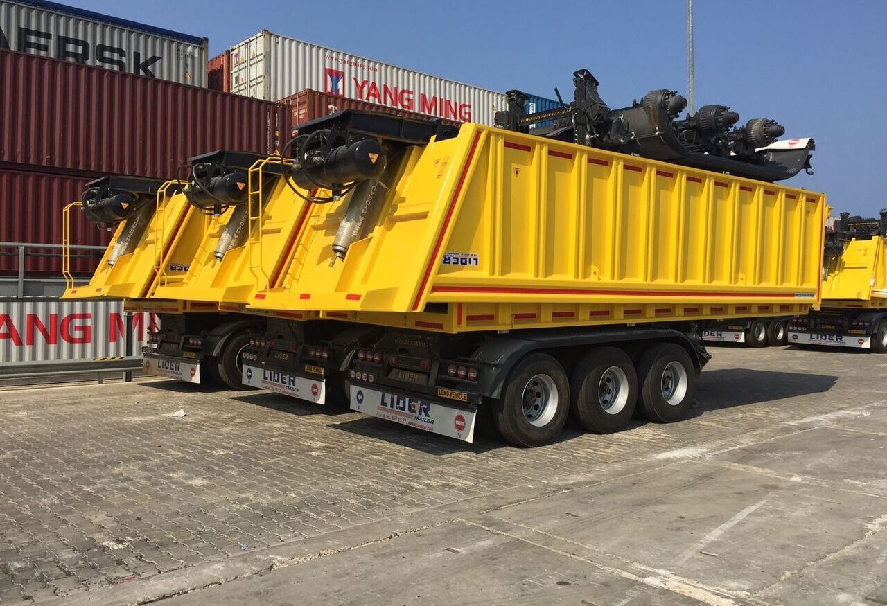 Poluprikolica istovarivača novi LIDER 2024 MODEL NEW 35 M3 DUMPER ( BENNE ): slika 8 Poluprikolica istovarivača novi LIDER 2024 MODEL NEW 35 M3 DUMPER ( BENNE ): slika 8