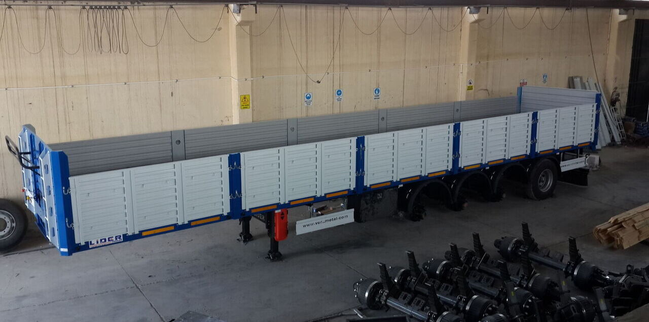 Plato poluprikolica novi LIDER 2024 Model NEW trailer Manufacturer Company READY: slika 13