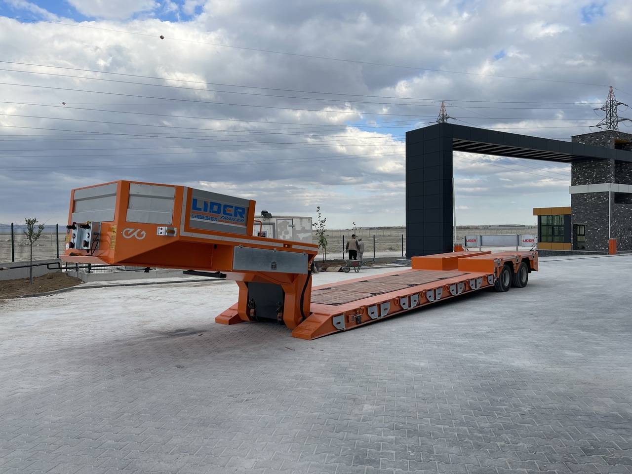 LIDER 2025 MODEL NEW LOWBOY TRAILER FROM MANUFACTURER LIDER 2025 MODEL NEW LOWBOY TRAILER FROM MANUFACTURER: slika 6