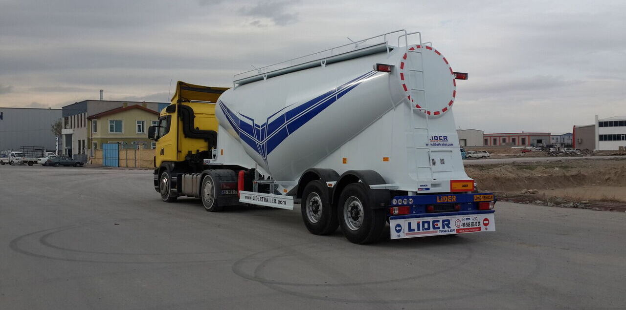 Poluprikolica cisterna za prevoz cementa novi LIDER 2025 YEAR NEW BULK CEMENT manufacturer co.: slika 17