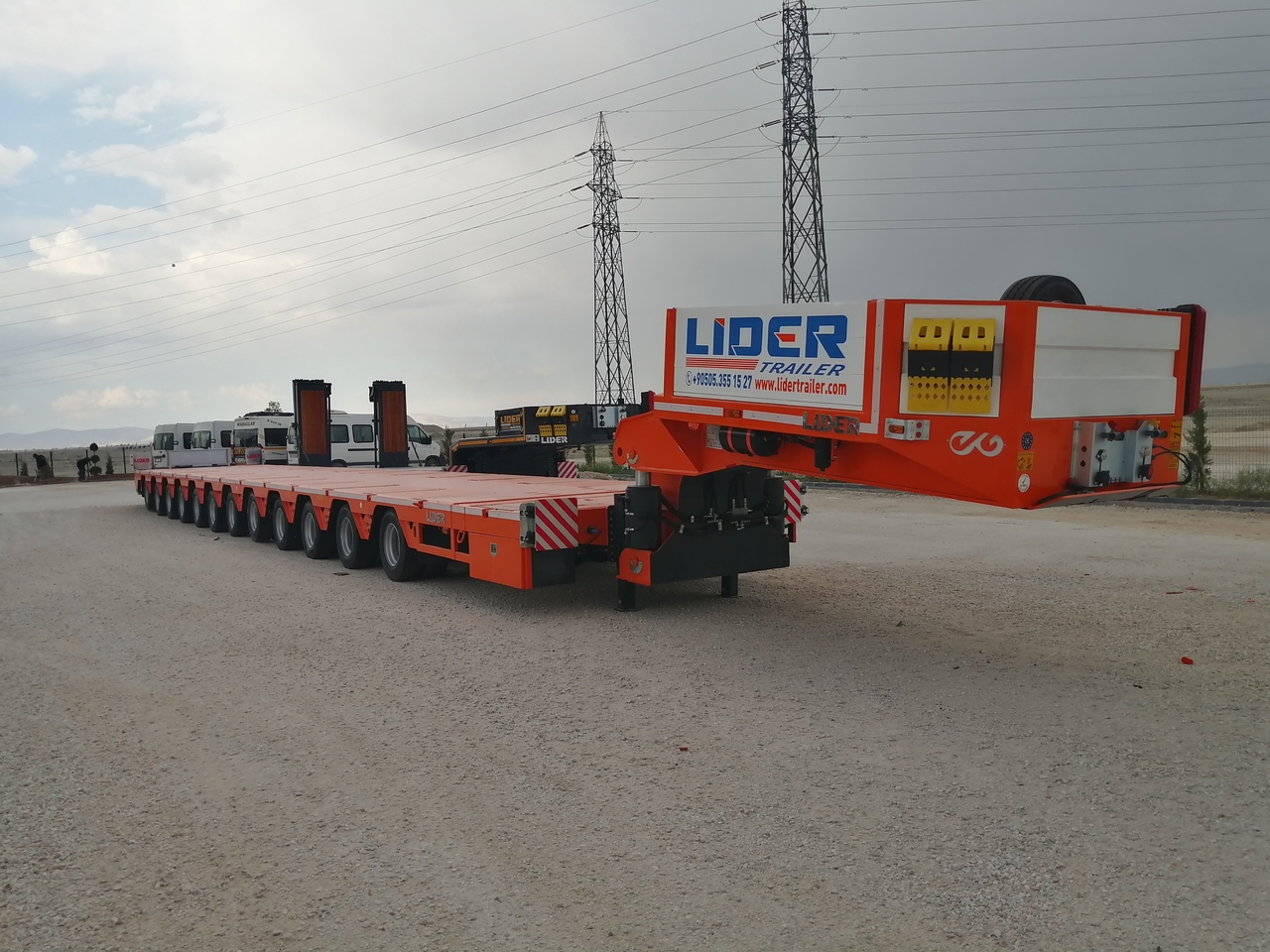 LIDER LIDER NEW 2025 MODEL Lowbed - Niska poluprikolica za prevoz: slika 2 LIDER LIDER NEW 2025 MODEL Lowbed - Niska poluprikolica za prevoz: slika 2