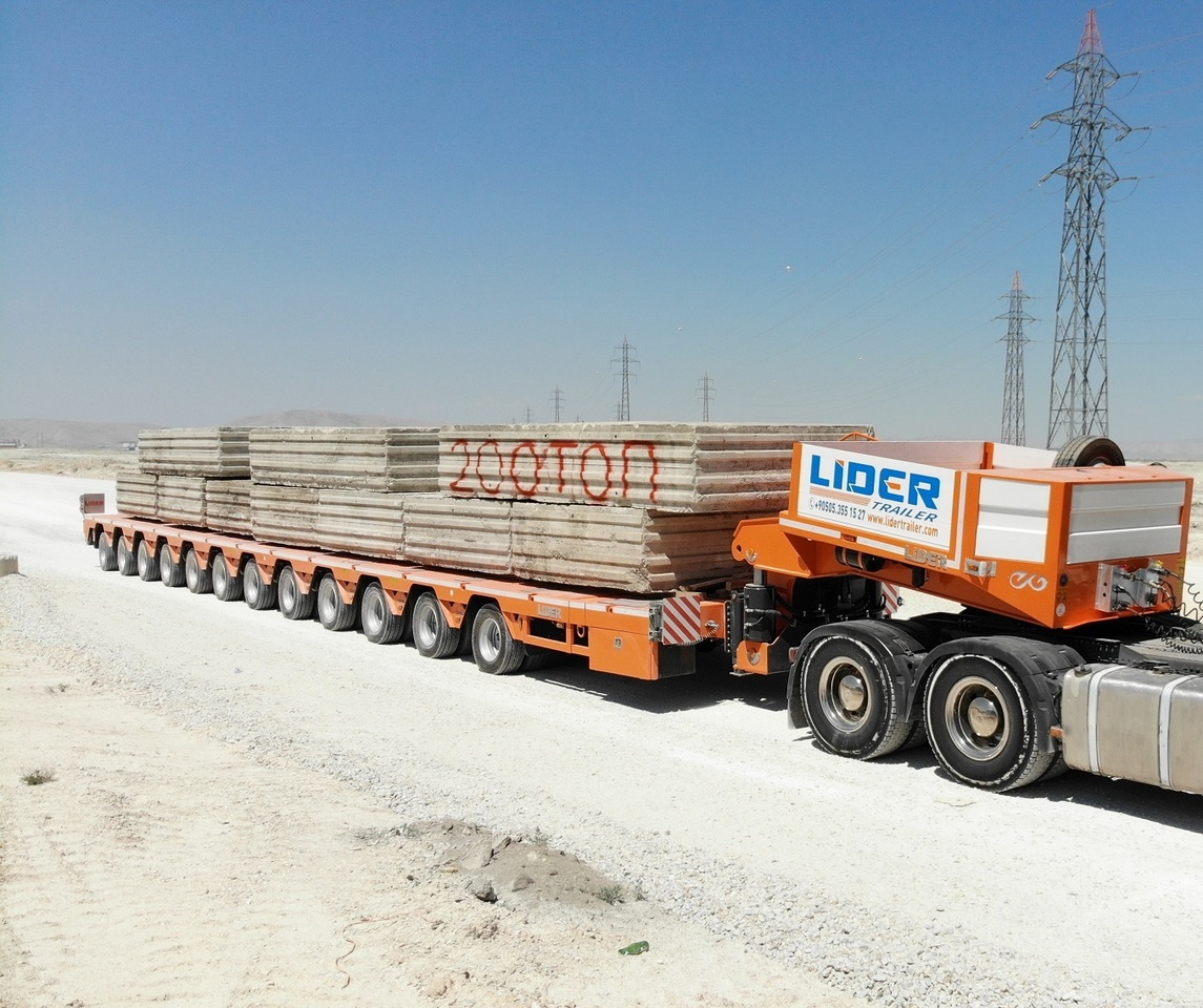 LIDER LIDER NEW 2025 MODEL Lowbed - Niska poluprikolica za prevoz: slika 1 LIDER LIDER NEW 2025 MODEL Lowbed - Niska poluprikolica za prevoz: slika 1