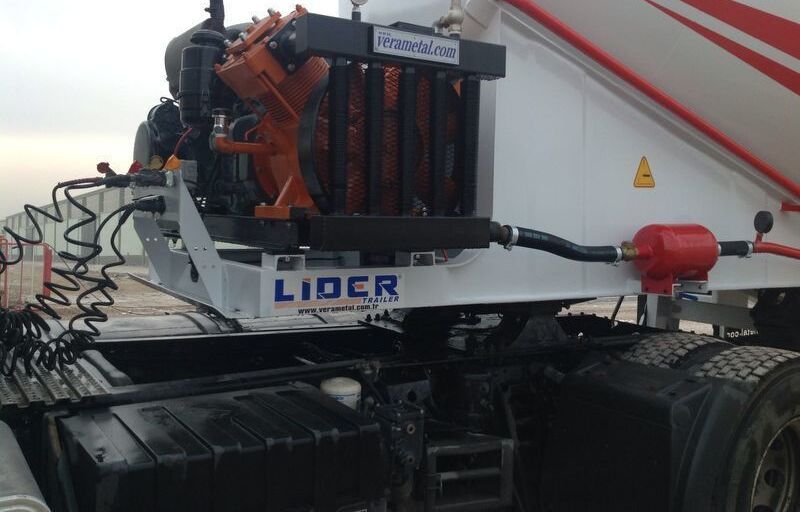 Poluprikolica cisterna za prevoz cementa novi LIDER NEW ciment remorque 2025 YEAR (MANUFACTURER COMPANY): slika 12
